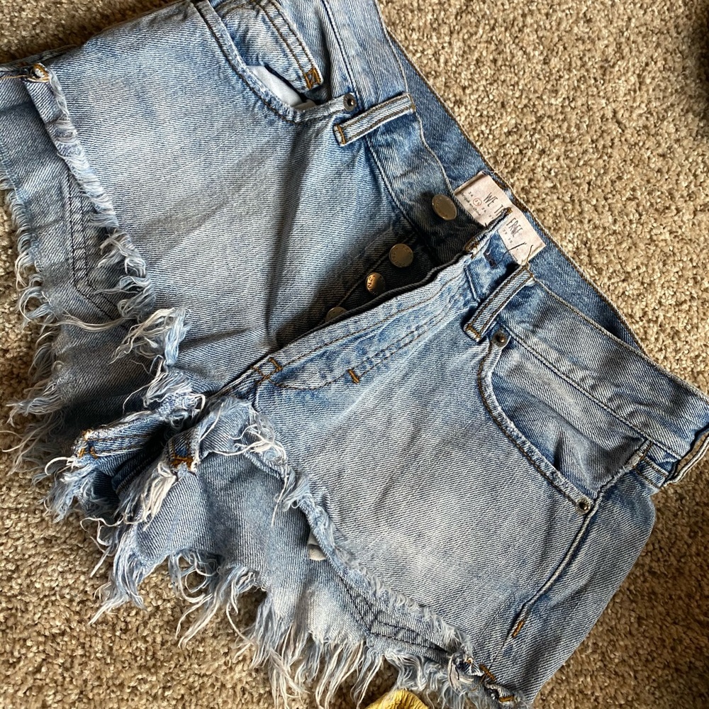 Free people denim short